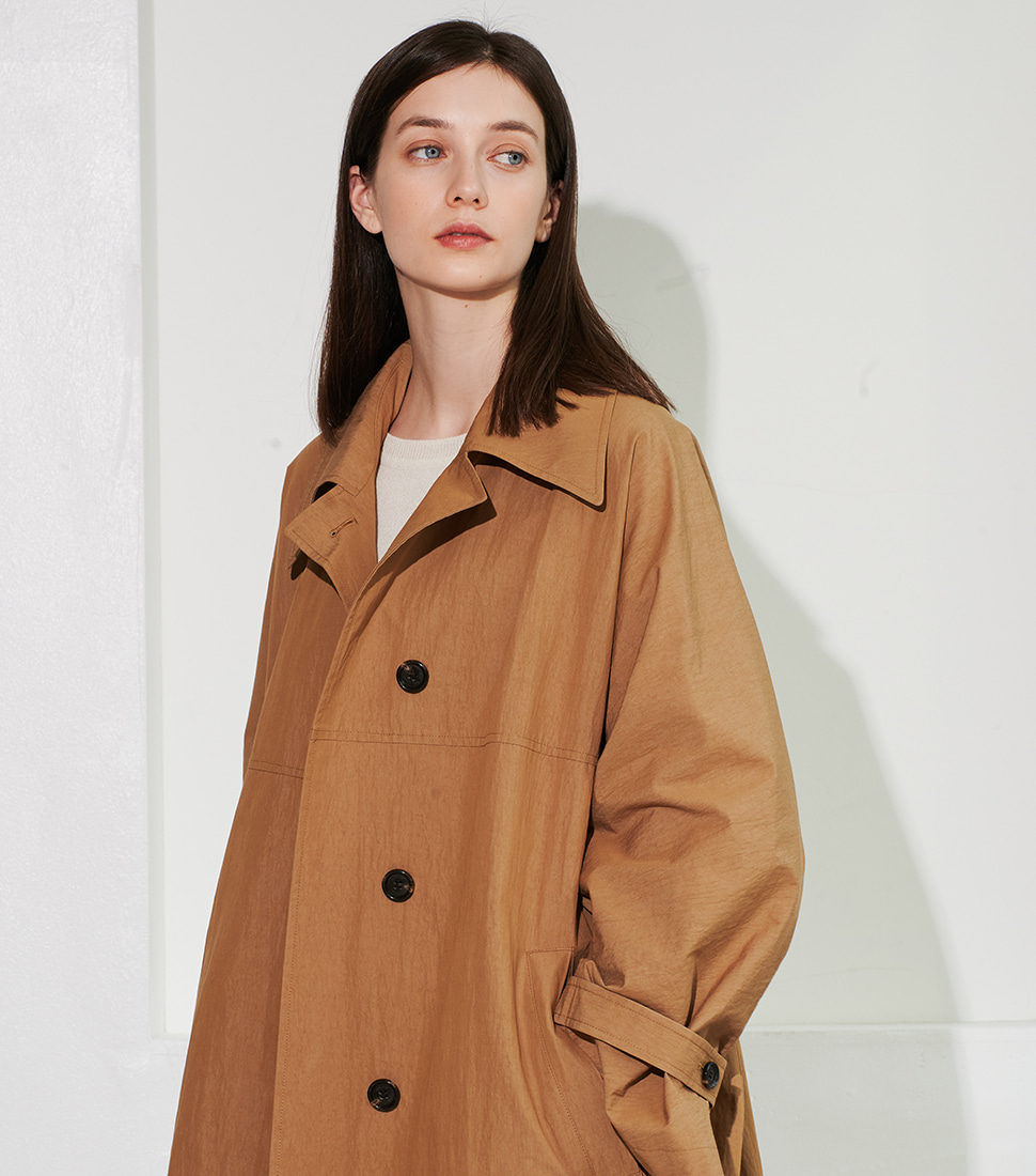Overfit long trench coat DBWTOCT1151